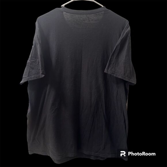 Star Wars Luke SkyWalker Battles Darth Vader Mad Engine XL Black Men's T Shirt - Picture 3 of 4